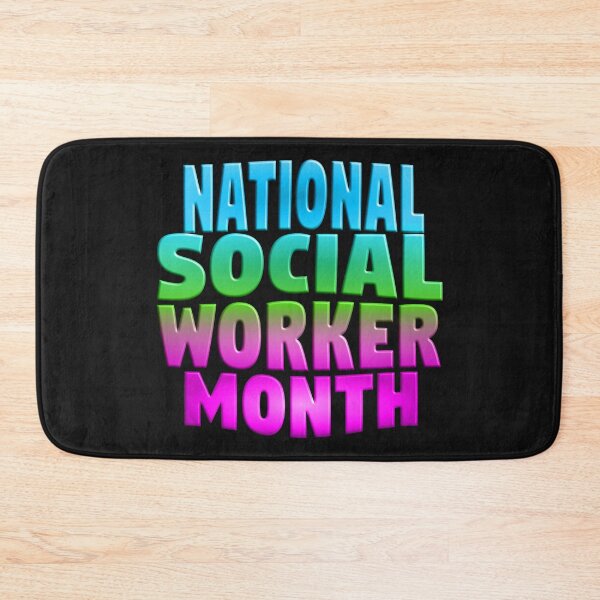 Item preview, HAPPY NATIONAL SOCIAL WORKER MONTH designed and sold by Ralek.