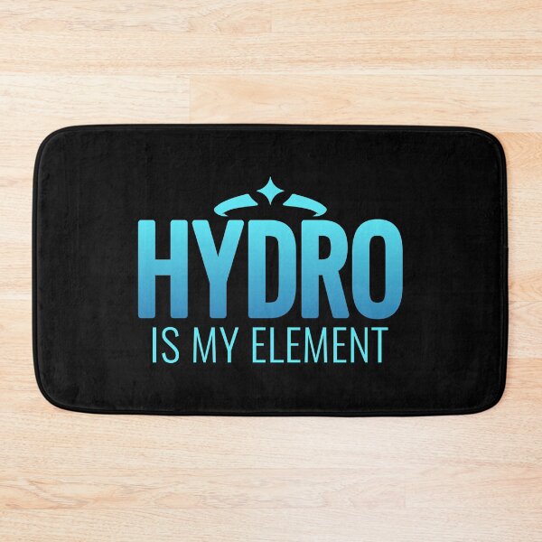 Item preview, Genshin Impact Hydro is my Element designed and sold by Go-Fun.
