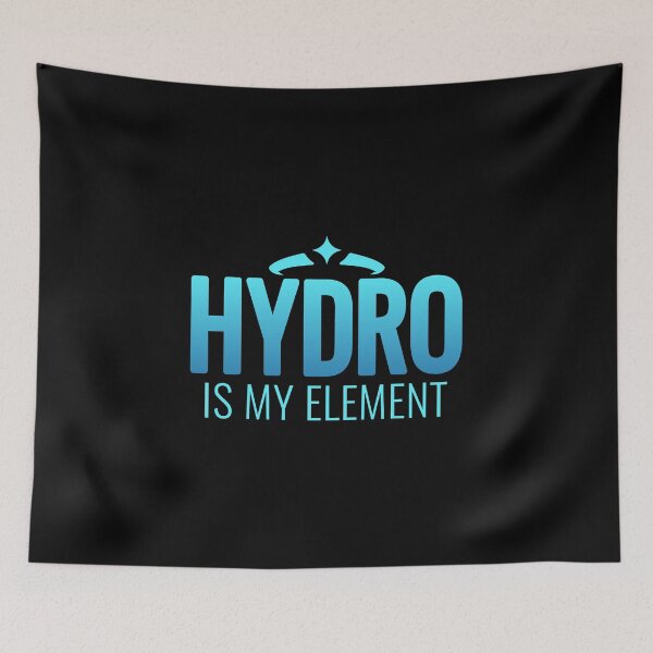 Item preview, Genshin Impact Hydro is my Element designed and sold by Go-Fun.