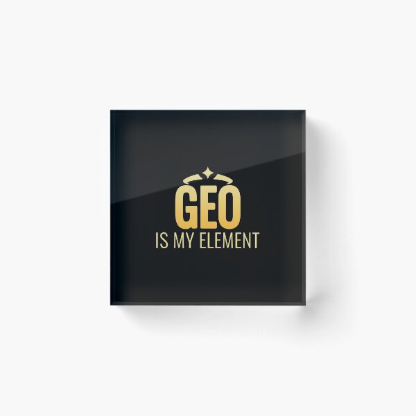 Item preview, Genshin Impact Geo is my Element designed and sold by Go-Fun.