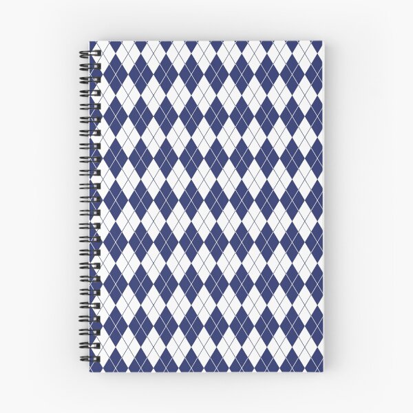 Item preview, Navy Blue and White Argyle  designed and sold by pugmom4.