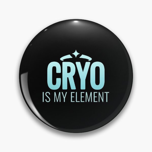 Aperçu de l'œuvre Genshin Impact Cryo est mon élément créée et vendue par Go-Fun.