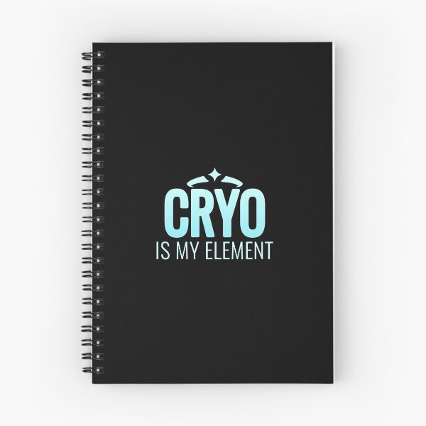 Aperçu de l'œuvre Genshin Impact Cryo est mon élément créée et vendue par Go-Fun.