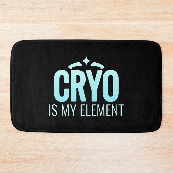 Item preview, Genshin Impact Cryo is my Element designed and sold by Go-Fun.