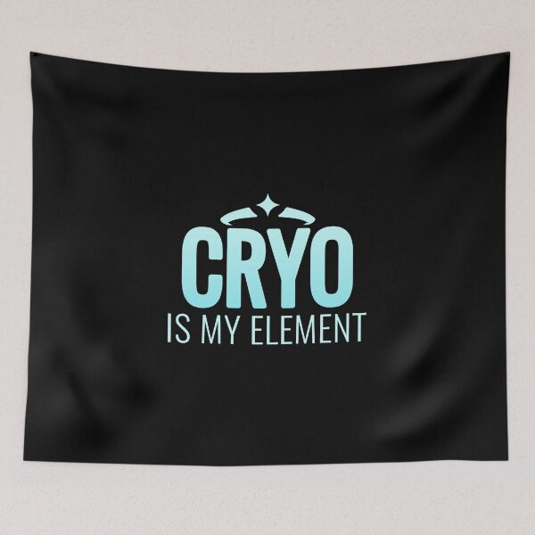 Item preview, Genshin Impact Cryo is my Element designed and sold by Go-Fun.