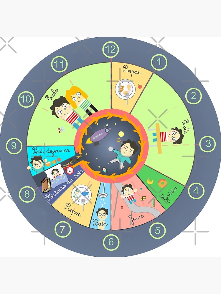 « Horloge Enfants Éducatives V1 » par Timena