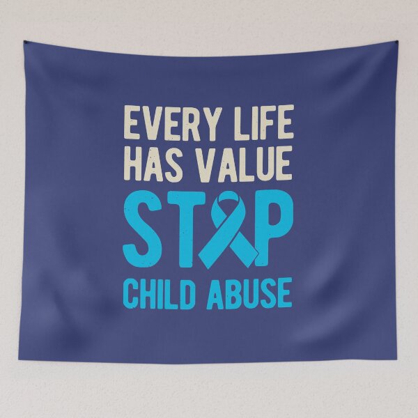 Item preview, Child Abuse Awareness designed and sold by artworkbyrihen.
