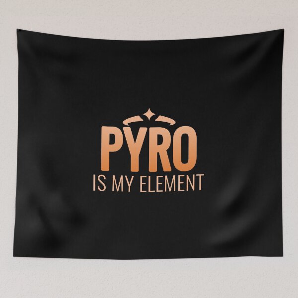 Item preview, Genshin Impact Pyro is my Element designed and sold by Go-Fun.