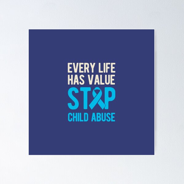 Item preview, Child Abuse Awareness designed and sold by artworkbyrihen.
