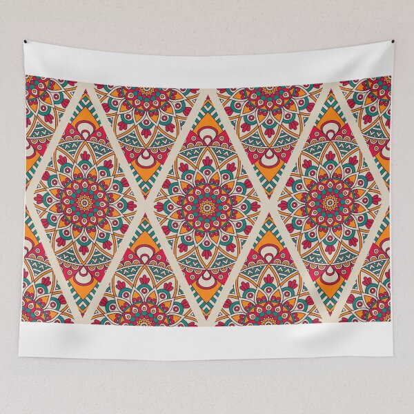 Item preview, Geometric Colourful Psychedelic Ripple Pattern designed and sold by LifeQuotes.