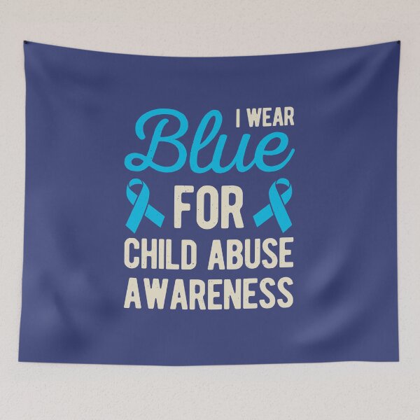 Item preview, Child Abuse Awareness designed and sold by artworkbyrihen.