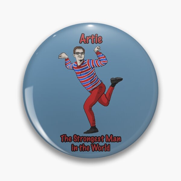 Item preview, Artie, The Strongest Man in the World designed and sold by blacksnowcomics.