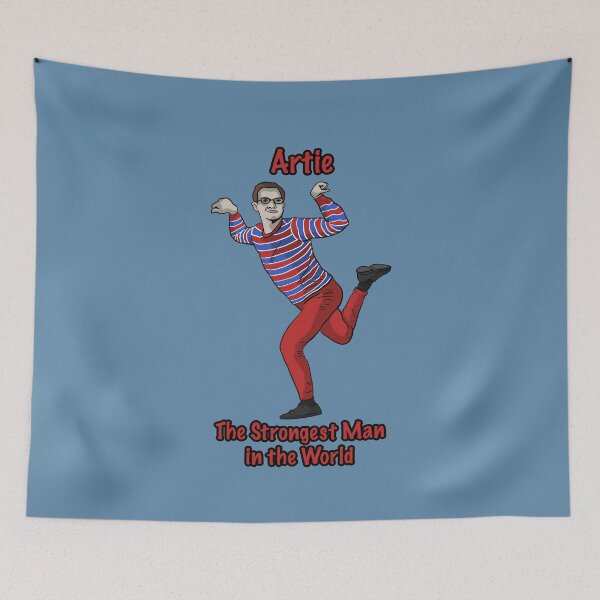 Item preview, Artie, The Strongest Man in the World designed and sold by blacksnowcomics.