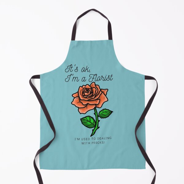 Item preview, It's ok, I'm a florist - Peach Rose designed and sold by BlossomByAnna.