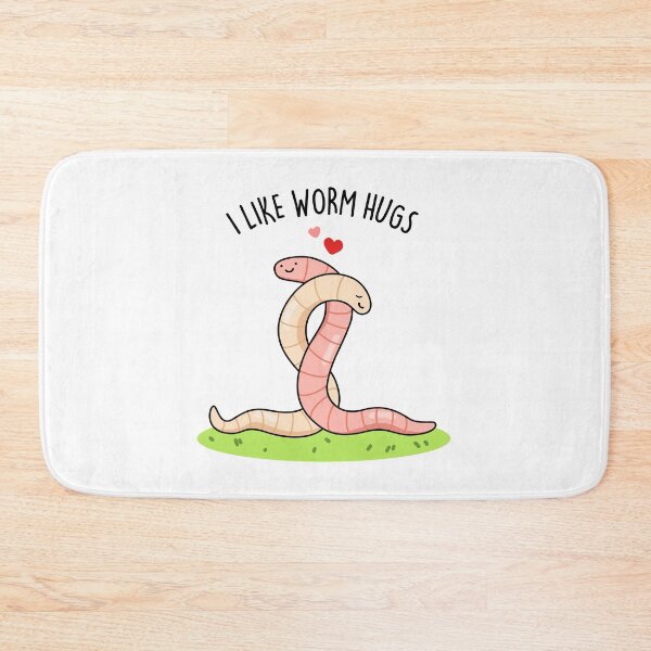 Item preview, I Like Worm Hugs Funny Worm Puns  designed and sold by punnybone.