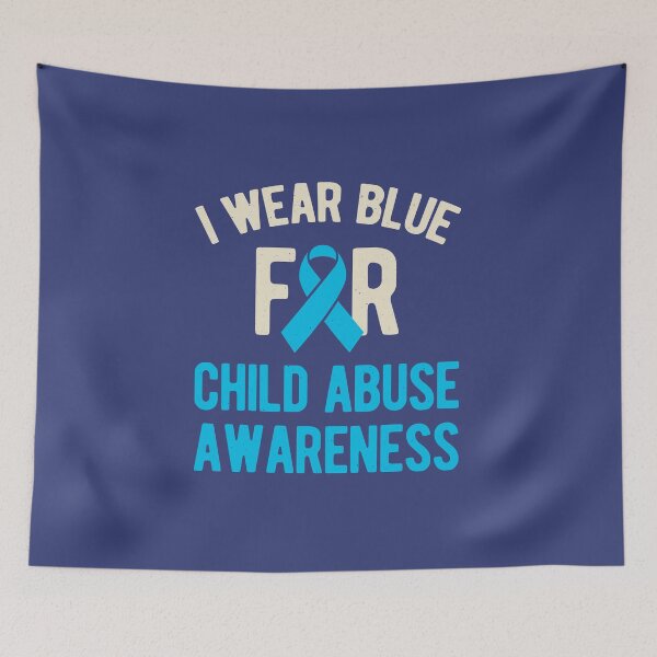 Item preview, Child Abuse Awareness designed and sold by artworkbyrihen.
