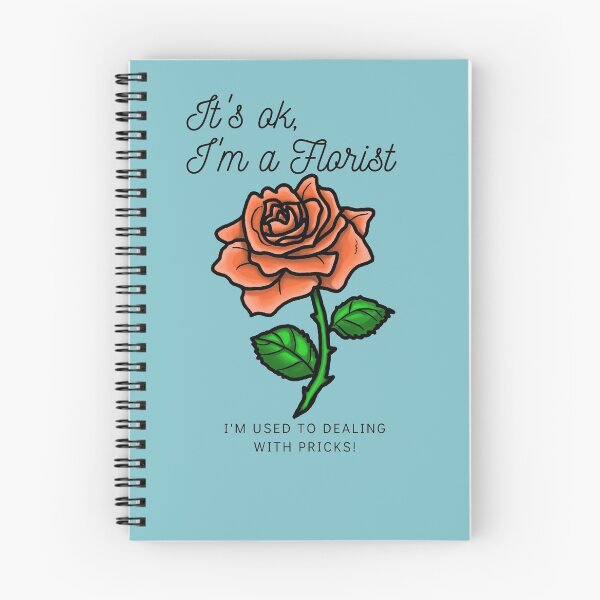 Item preview, It's ok, I'm a florist - Peach Rose designed and sold by BlossomByAnna.
