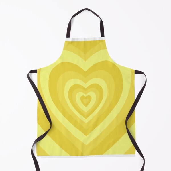 Item preview, Yellow Retro Heart designed and sold by muffinstandd.