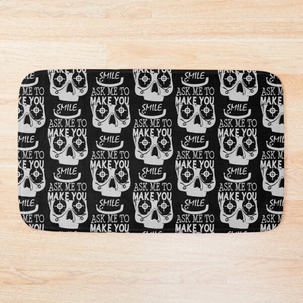 Item preview, ask me to make you smile skull designed and sold by jaml-12.