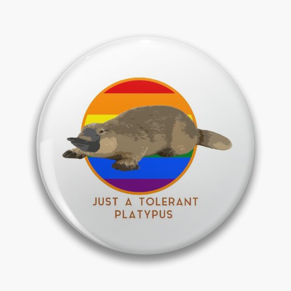 Item preview, Just a tolerant Platypus designed and sold by arrogantdesign.