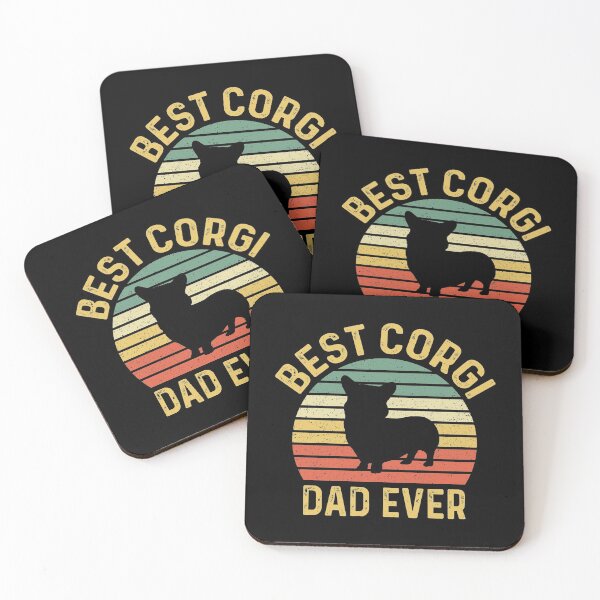 Item preview, Best Corgi Dad Ever Funny Corgi Owner designed and sold by joykart.