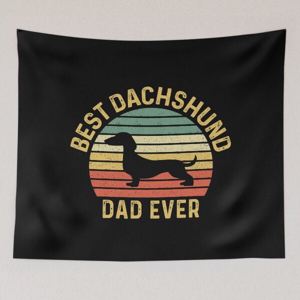 Item preview, Best Dachshund Dad Ever Sausage Dog Doxie Wiener Dog Lover designed and sold by joykart.