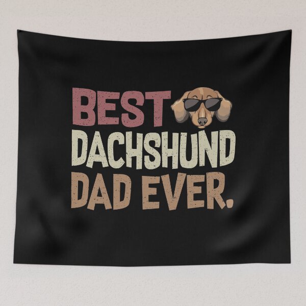 Item preview, Best Dachshund Dad Ever Sausage Dog Doxie Wiener Dog Lover designed and sold by joykart.