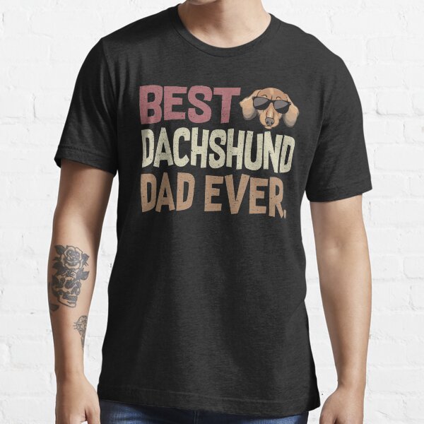 wiener dog dad shirt