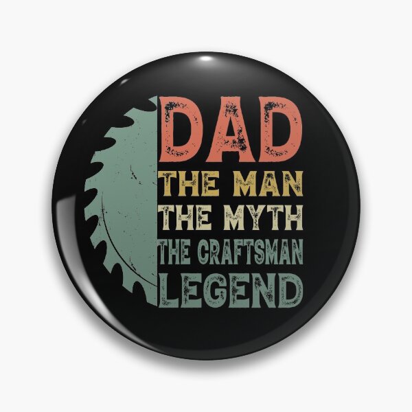 Artikelvorschau, Dad the Craftsman Legend entworfen und verkauft von NorthShirt.