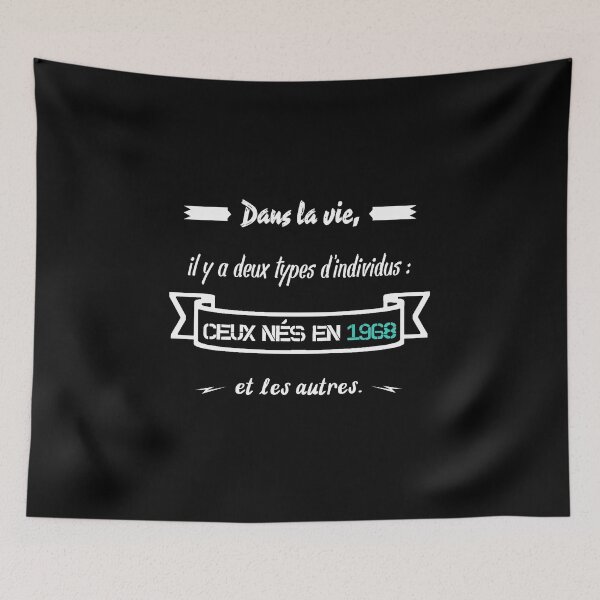 Item preview, People born in 1968... and the others (French) designed and sold by 2Girls1Shirt.