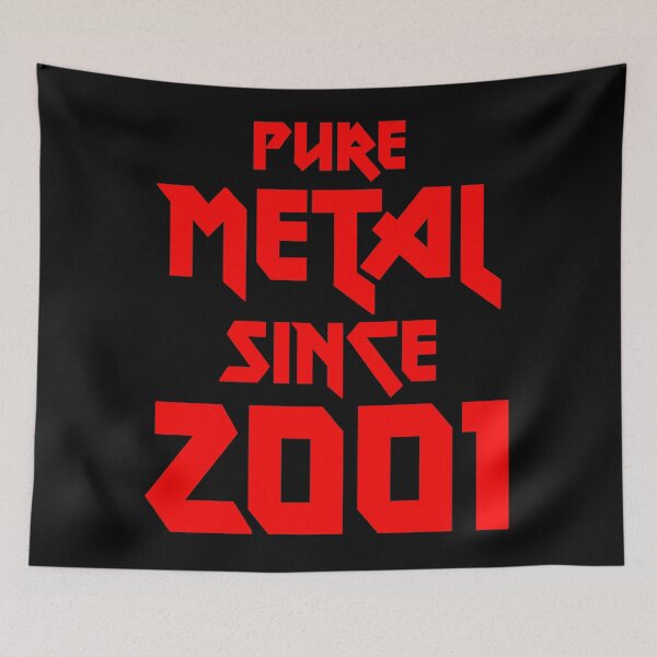 Item preview, Gift for 20 Year Old Pure Metal 2001 20th Birthday designed and sold by WPahat.