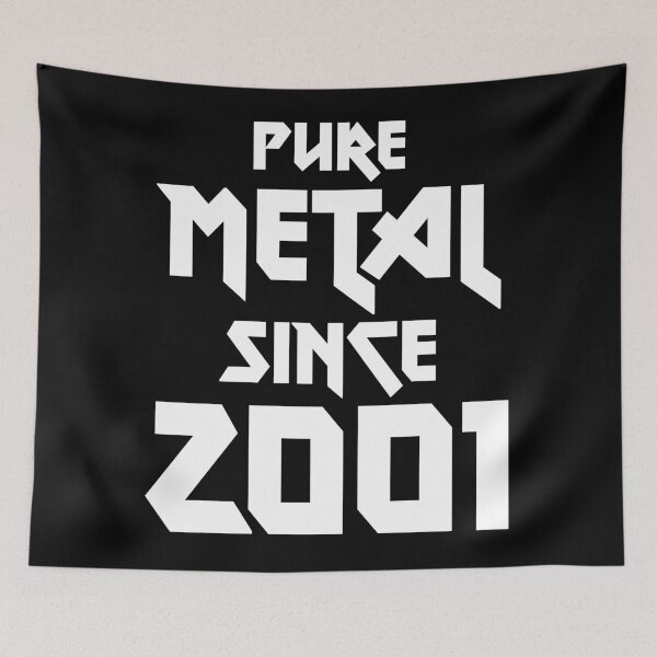 Item preview, Gift for 20 Year Old Pure Metal 2001 20th Birthday designed and sold by WPahat.