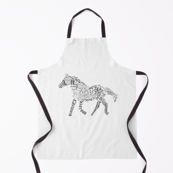 Item preview, Horse in different languages design! designed and sold by Okashimai.