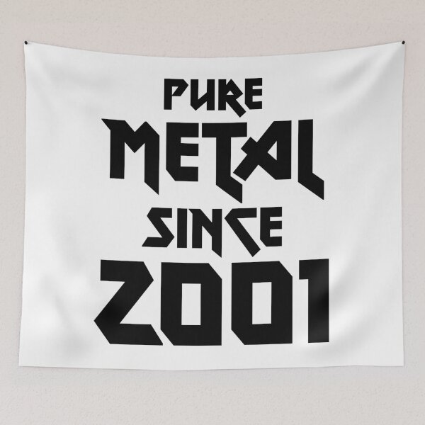 Item preview, Gift for 20 Year Old Pure Metal 2001 20th Birthday designed and sold by WPahat.