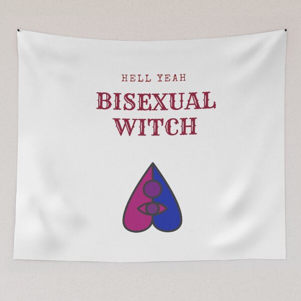 Item preview, Bisexual witch design  designed and sold by authenticwords.