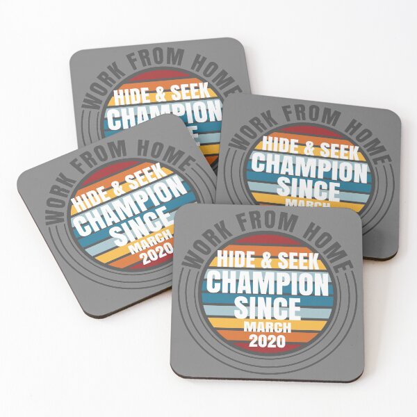 Item preview, Work From Home Hide & Seek Champion Since March 2020 designed and sold by CharJens.