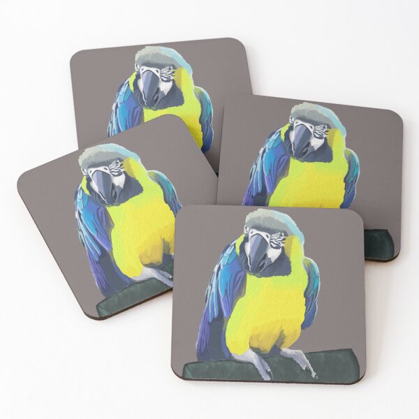 Item preview, Costa Rican Macaw Digital Painting designed and sold by Endless Wave.
