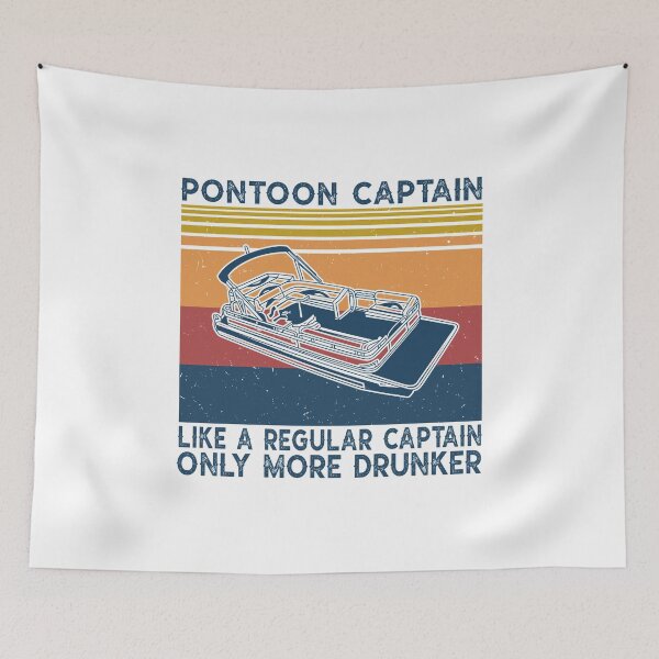 Item preview, Pontoon Captain like a regular captain only drunker designed and sold by joykart.