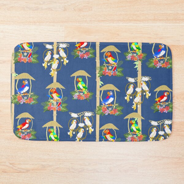 Item preview,  Tiki Room Birds in Blue designed and sold by RadicalRad.