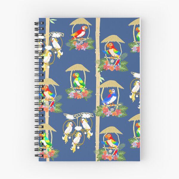 Item preview,  Tiki Room Birds in Blue designed and sold by RadicalRad.