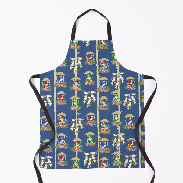 Item preview,  Tiki Room Birds in Blue designed and sold by RadicalRad.