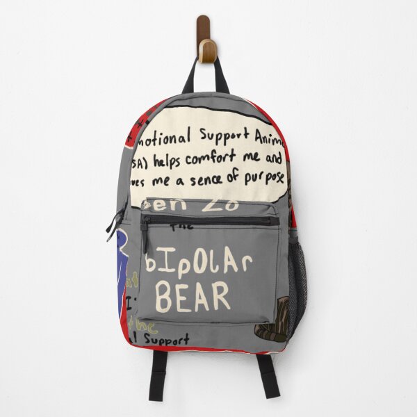 Item preview, Bipolar bear on emotional support animals designed and sold by ksail.