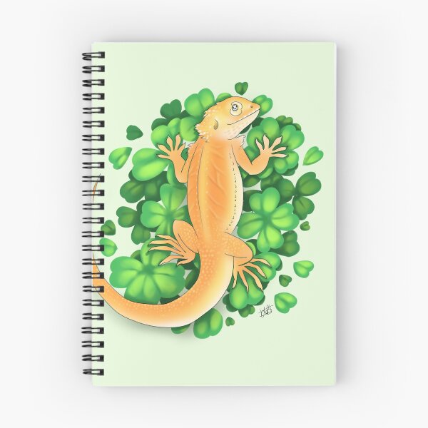 Item preview, Four leaf clover bearded dragon designed and sold by RotenExotics.