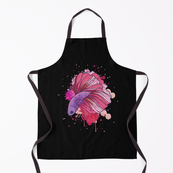 Item preview, Betta fighting fish pink designed and sold by ElBeDesigns.