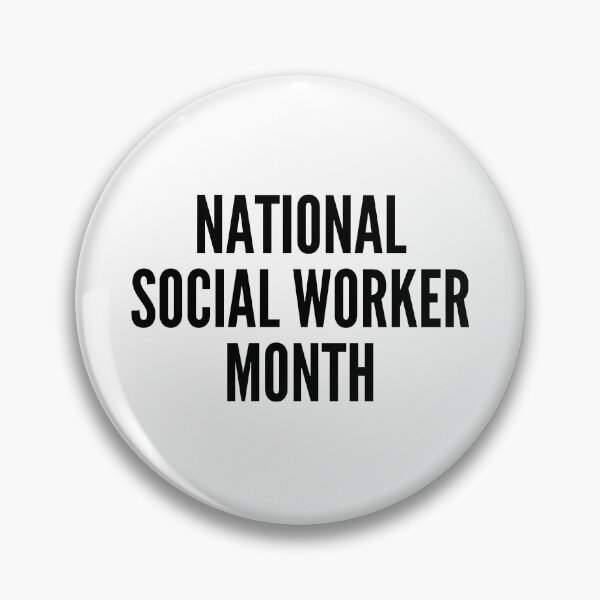 Item preview, National Social Worker Month designed and sold by cheriecho.