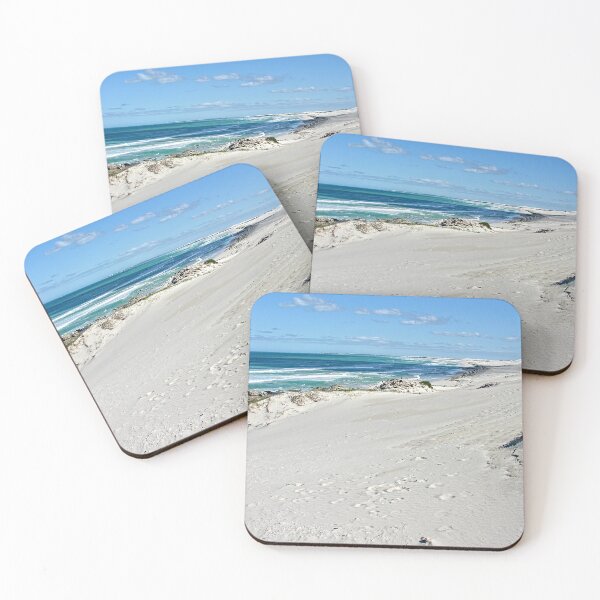 Item preview, White Sand Beach Ocean Coastal Landscape, De Hoop South Africa designed and sold by worldways.