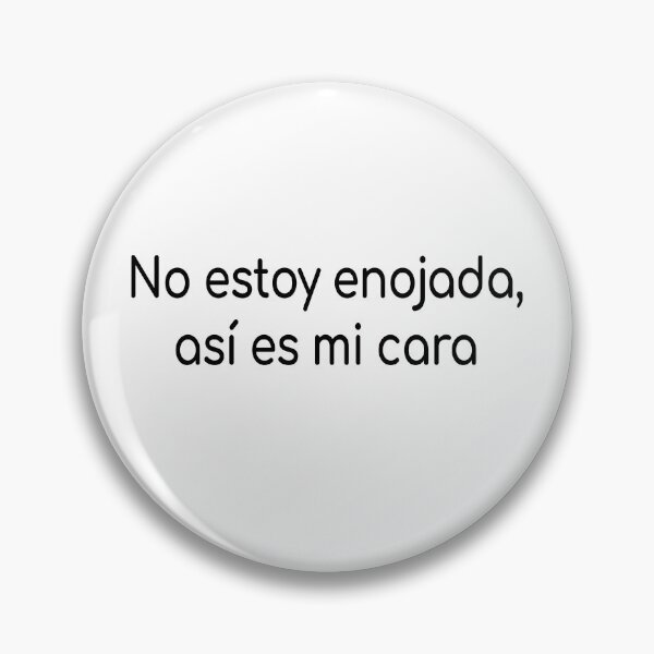 Item preview, No Estoy Enojada, Asi Es Mi Cara: Latina, Spanish Quote, Spanish Saying, Boricua Top, Puerto Rican, Bilingual designed and sold by Simoakn.