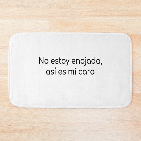 Item preview, No Estoy Enojada, Asi Es Mi Cara: Latina, Spanish Quote, Spanish Saying, Boricua Top, Puerto Rican, Bilingual designed and sold by Simoakn.