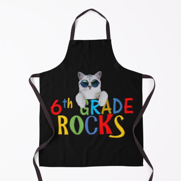 Artikelvorschau, Felsen der 6. Klasse. Coole Katze entworfen und verkauft von thekidsprint.