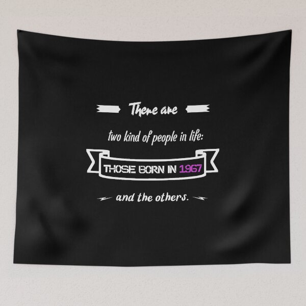 Item preview, People born in 1967... and others (English) designed and sold by 2Girls1Shirt.